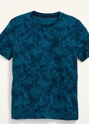 1, м'яка бавовняна футболка смарагдового кольору для хлопчика old navy розмір xl12-14 років зріст 152-165 см