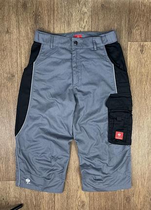Шорти engelbert strauss es8 карго робочі xs s сірі workwear бриджі брюки штани work форма костюм 2020