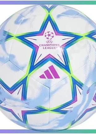 Футбольний м'яч adidas uefa champions league training no5 білий для тренувань аматорський м'яч для фут sku_kz2981