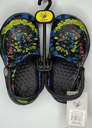 Новые детские кроксы joybees tie dye (20, 23, 25 г.)