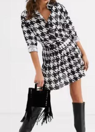 Шикарное платье asos штапель ( пог 45-48, пот 37)