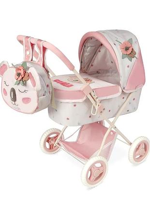 Коляска для кукол decuevas koala 85079 с сумкой 60 см