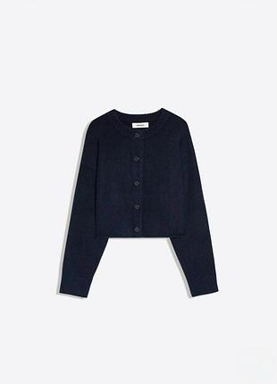 Кардиган жіночий bershka синій 4