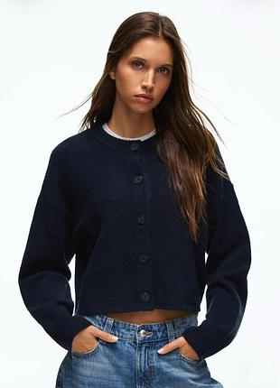 Кардиган жіночий bershka синій