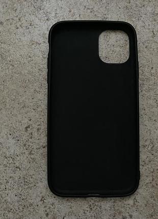 Чехол бампер для iphone 12 pro case moschino black teddy bear (usa) 3