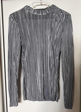 Лонгслів жіночий сірий h&m
