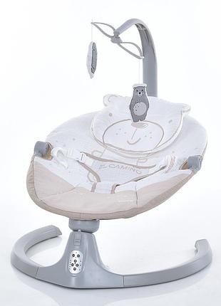 Укачивающий центр качель me 1116 cute beige убаюкивающий центр-шезлонг