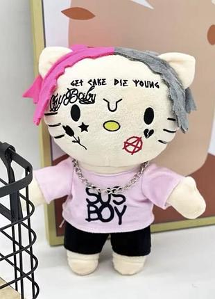 Мʼяка іграшка hello kitty lil peep 3