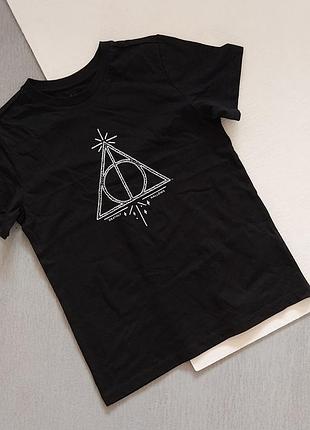 1=2 на все 🔥🔥🔥 футболка harry potter на хлопчика 9-10 років