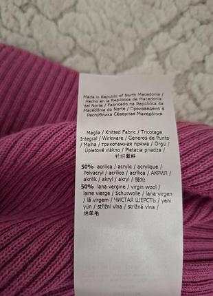 Вовняний укорочений светр-кейп max&amp;co (max mara) 5