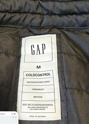 Куртка чоловіча gap стьобана чорна m 3