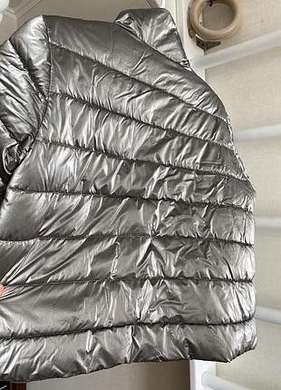 Куртка  zara срібляста 9-10 років 5