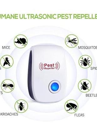 Ультразвуковой отпугиватель мышей и насекомых pest repeller (набор 6 шт) в розетку
