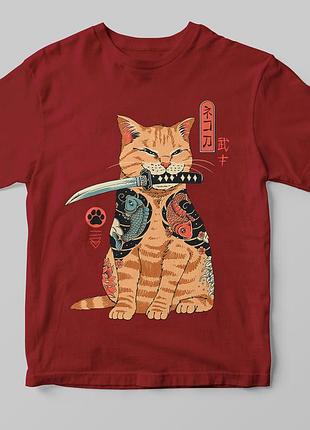 Футболка «catana» а3, бордовый