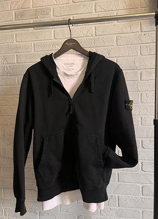 Чоловіче худі stone island чорне, розмір m