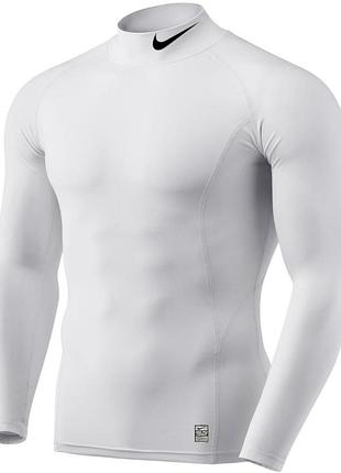 Мужская термо-кофта nike pro combat dri-fit core (m-3xl!)