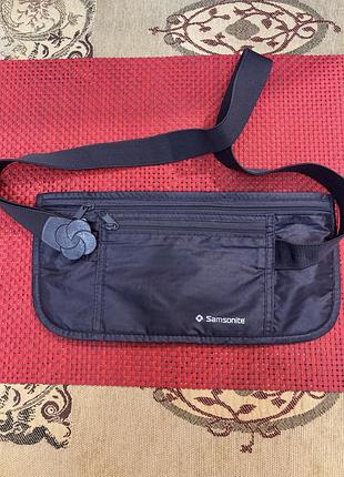 Ультратонкий натільний гаманець/сумка на пояс samsonite