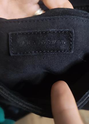 Сумка замшевая zara. 3