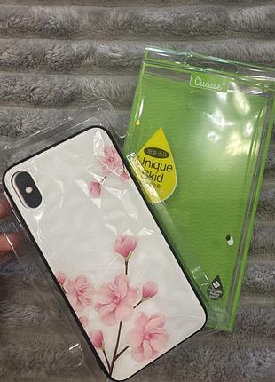 Чехол на айфон xs max с сакурой