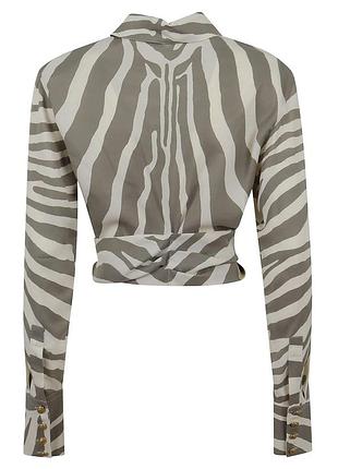 Оригінальна вкорочена блуза кофта від balmain р.38 2