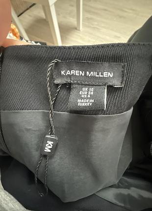 Жіноча мініспідниця karen millen чорна 3