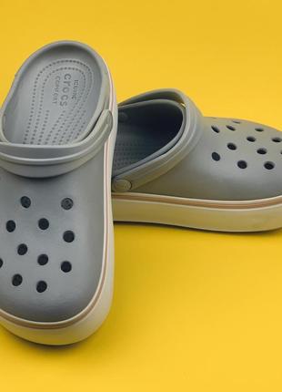 Знижка! crocs platform, крокси сабо на платформі