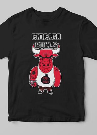 Футболка «chicago bulls» черный