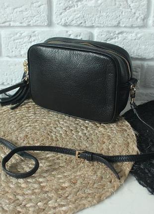 Сумка geniune leather. натуральная кожа. италия