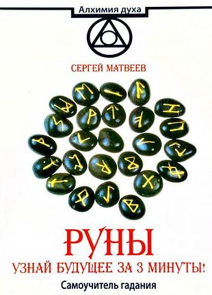 Книга руни. дізнайся майбутнє за 3 хвилини! самовчитель ворожіння. матвєєв с.