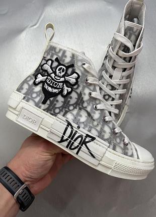 Высокие кеде dior b23 high-top
