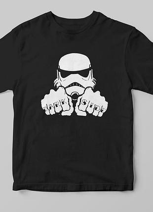Футболка "dark side trooper" чорний
