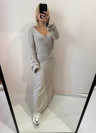 Тепла сукня максі 2