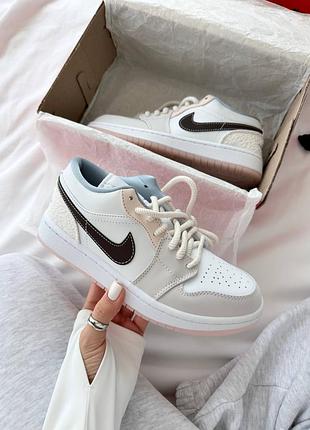 Кросівки найк жіночі nike jordan 1 low