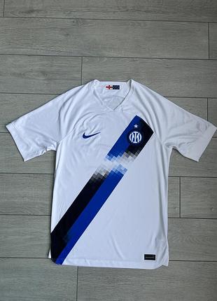 Футбольная футболка джерси майка интер интернациональная найк fc inter milan internazionale nike football soccer jersey size s с размер оригинал
