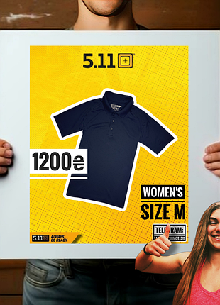 Tactical 5.11 polo womens m