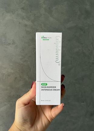 Крем для обличчя zipiderm egf skin barrier intensive cream зволожуючий бар'єрний 80 мл