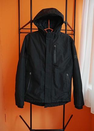 Jack & jones s | чорна коротка парка northpoint
jack & jones northpoint short parka black s