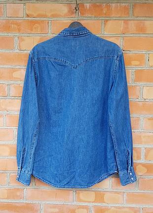 Levi's denim shirt джинсовая рубашка оригинал (m) 3