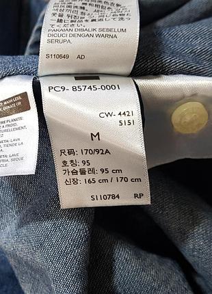 Levi's denim shirt джинсовая рубашка оригинал (m) 10