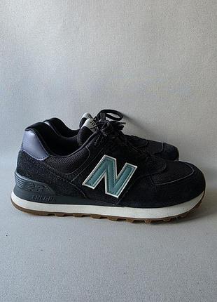 Шкіряні кросівки new balance 574