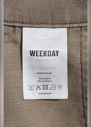 Брюки-багги weekday 3