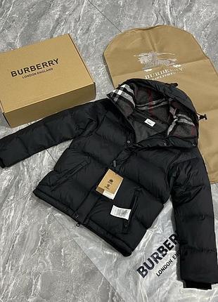 Куртка burberry пуховик зимовий