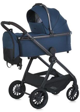 Коляска универсальная 2в1 me 1183 riviera iris blue