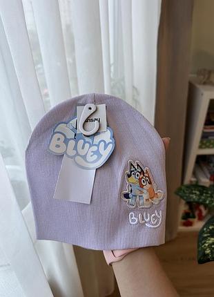 Шапка для дівчаток bluye біні бузкова