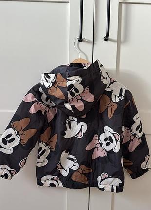 Вітровка утеплена h&m 92 см для дівчинки 3