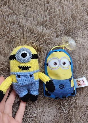 Мини игрушки брелоки миньон посипака