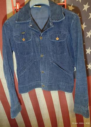 Куртка вілвет, wrangler, s,m, машина часу