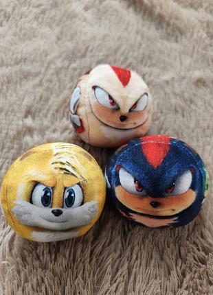 Коллекционные мягкие мячики соник sonic