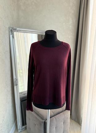 Светр zara кольору марсал
