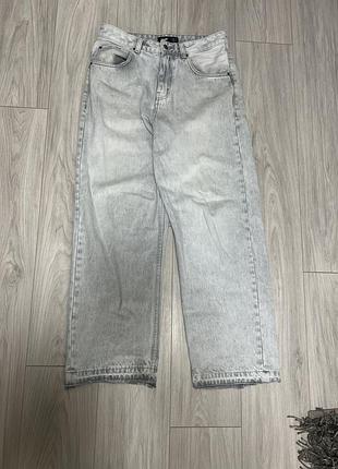 Джинси pull & bear прямі сірі